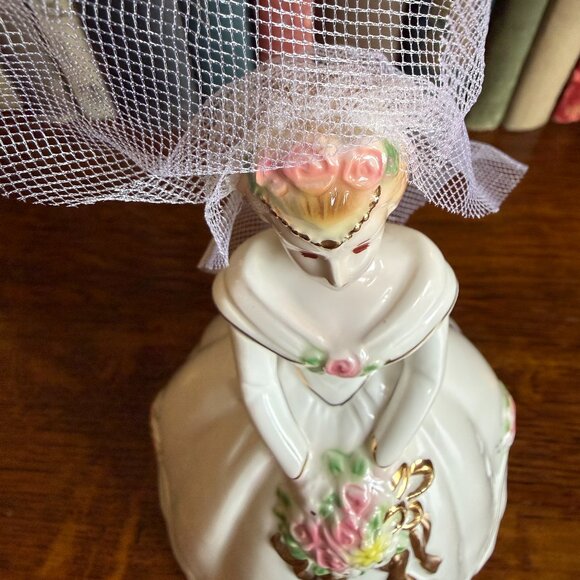 Vintage Josef Originals Applause Bride with Veil Figurine, #38660, 6.75” Tall - Picture 6 of 14